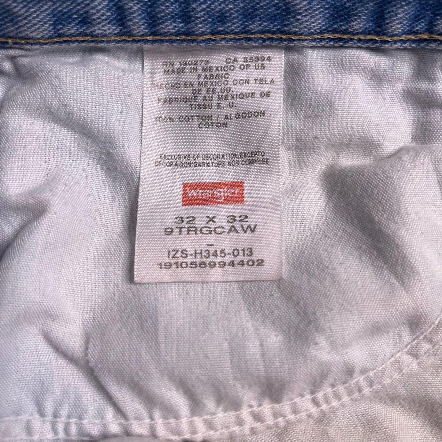 Wranglers Light Wash Jeans (32x32)