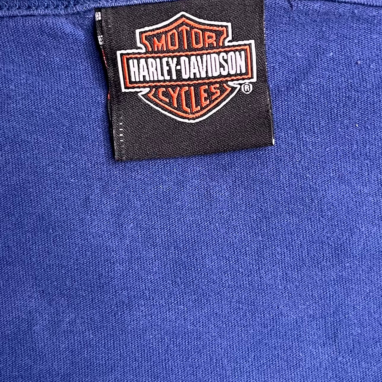 Women’s Blue Harley Davidson Tee - S
