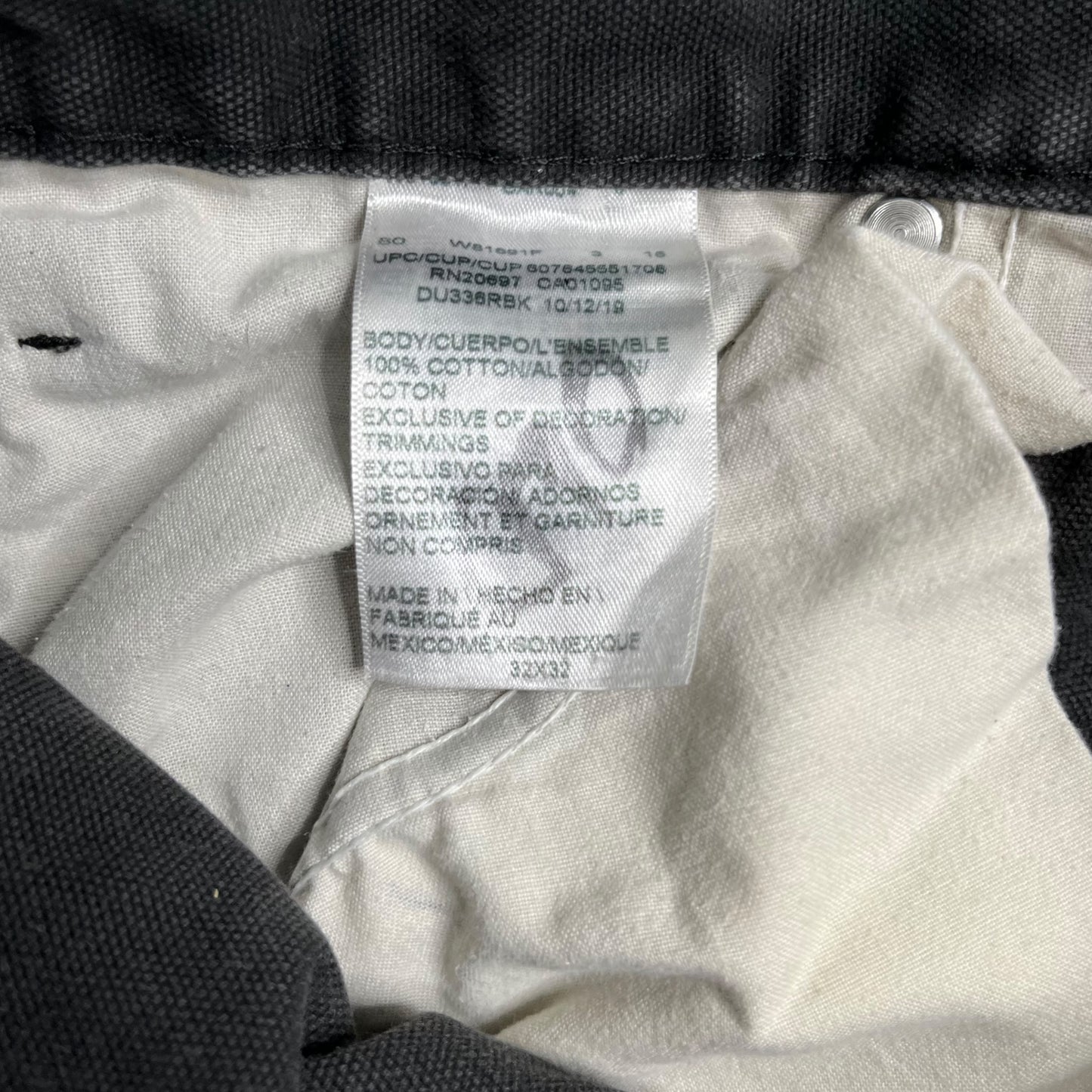 Grey Dickie Carpenter Pants (32x32)