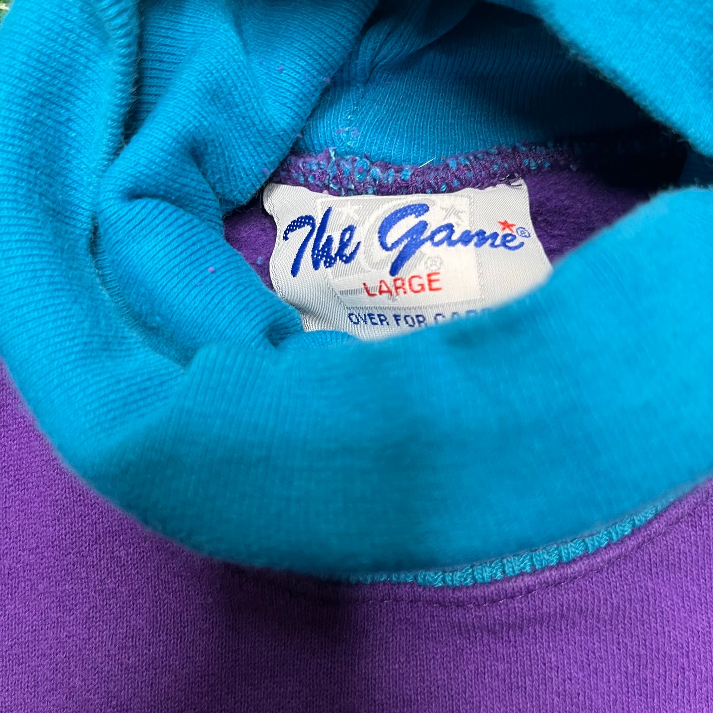 90s Charlotte Hornets Crewneck - L