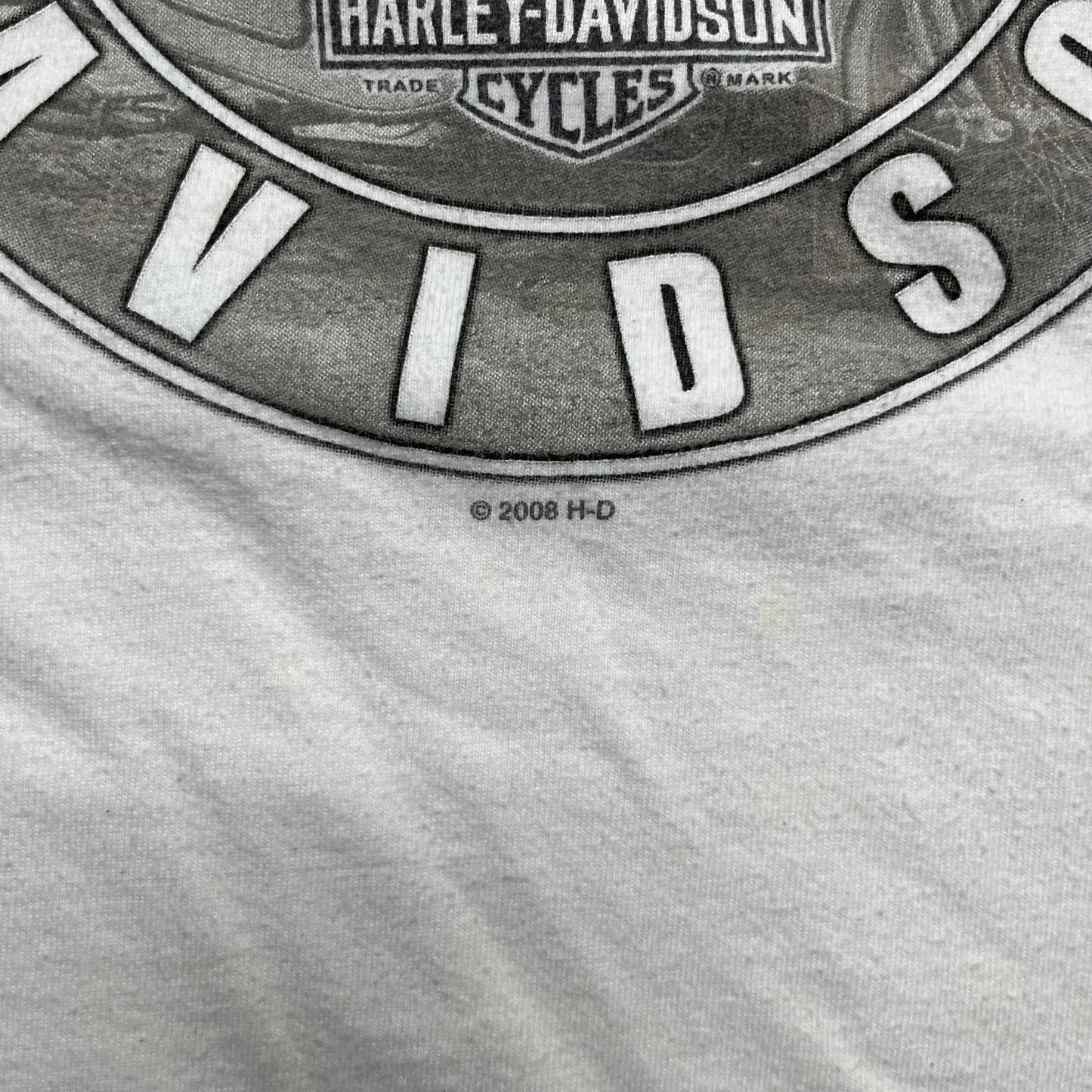 β07 Boston Harley Davidson Tee - L