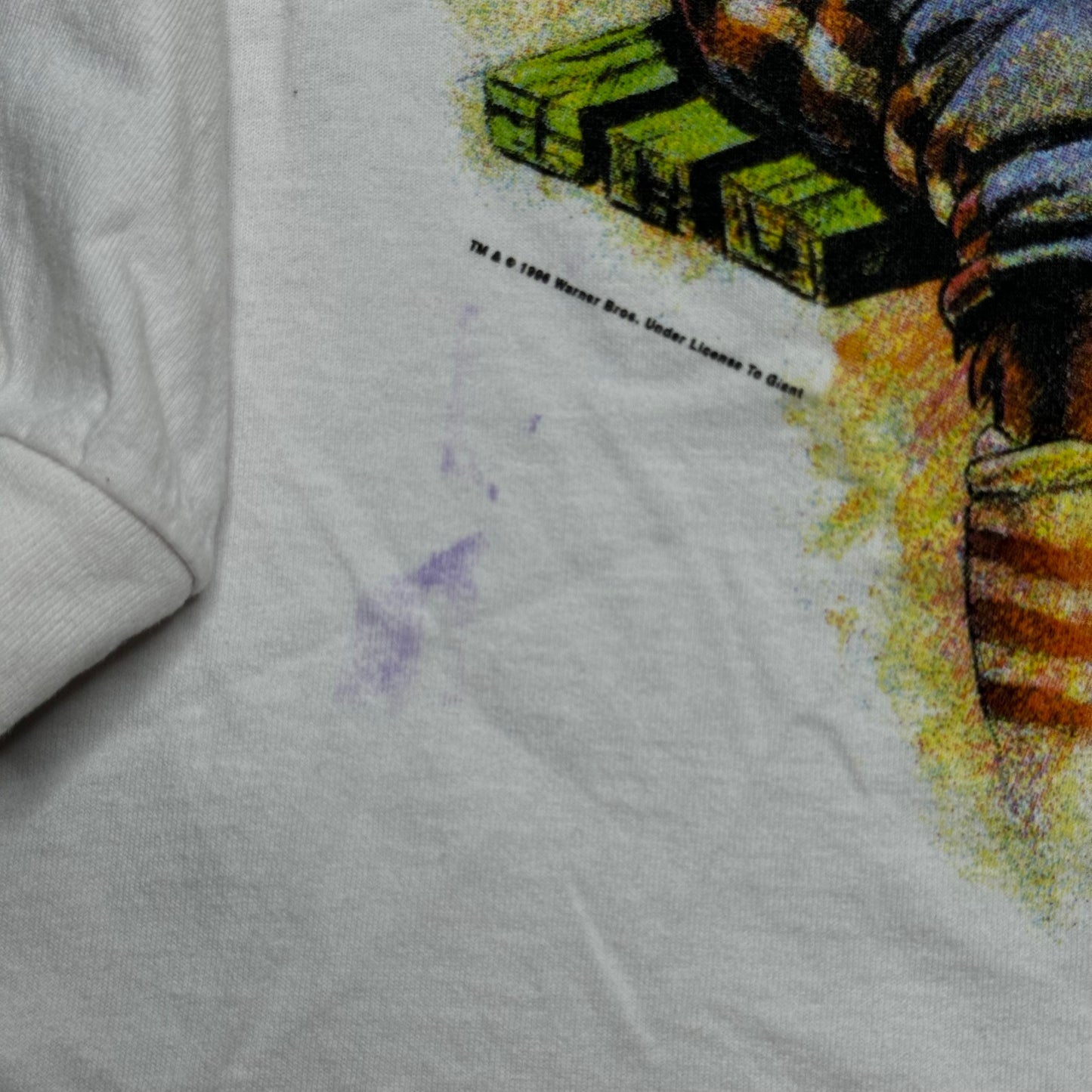 1996 Looney Tunes Football Tee - S