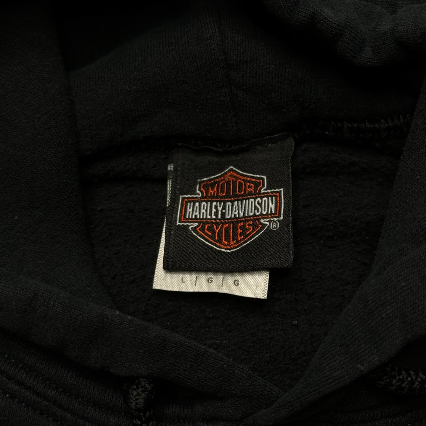 β17 Harley Davidson Black Hoodie - M