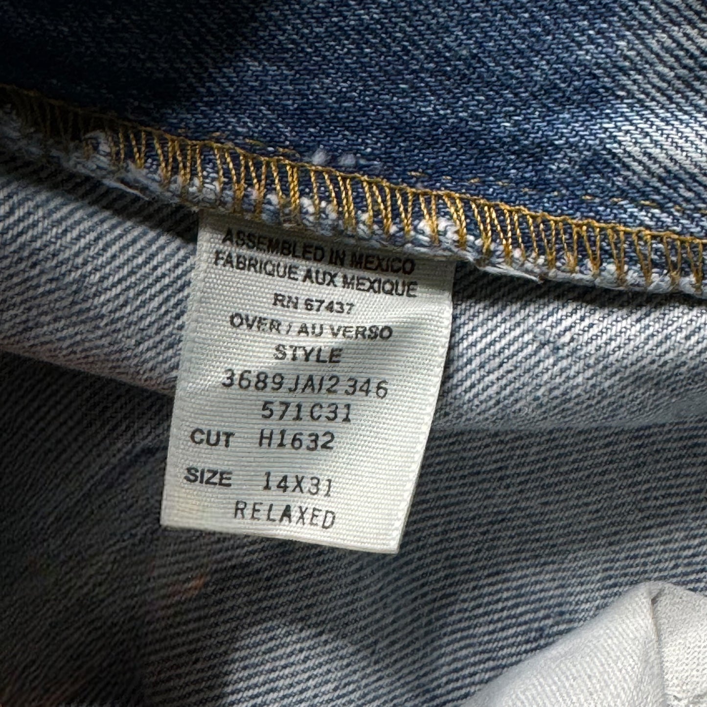 Ralph Lauren Relaxed Fit Jeans (14x31)