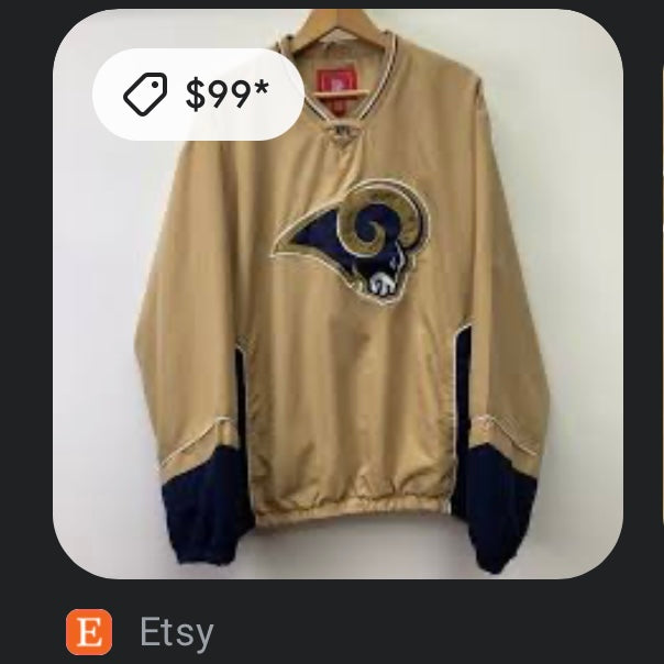 90s St Louis Rams Crewneck (L)
