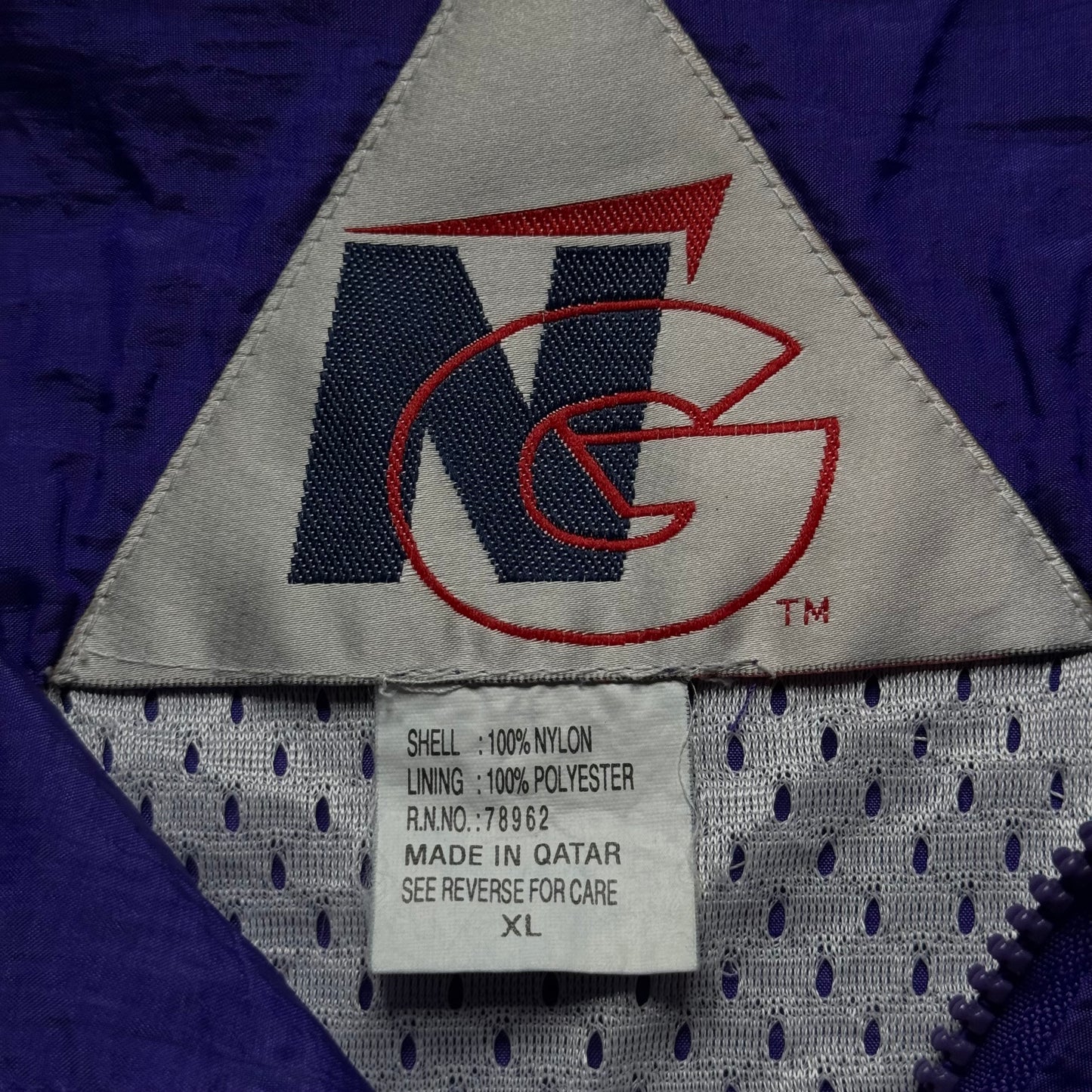 90s LSU Tigers Windbreakers - XL