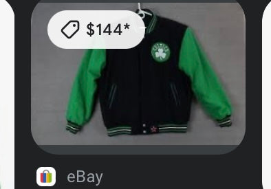 90s Reversible Celtics Jacket (L)