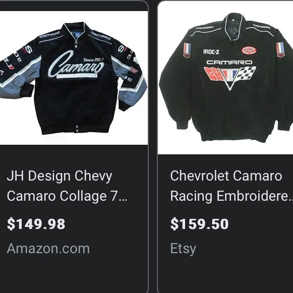 Chevy Camaro Racing Jacket (S)