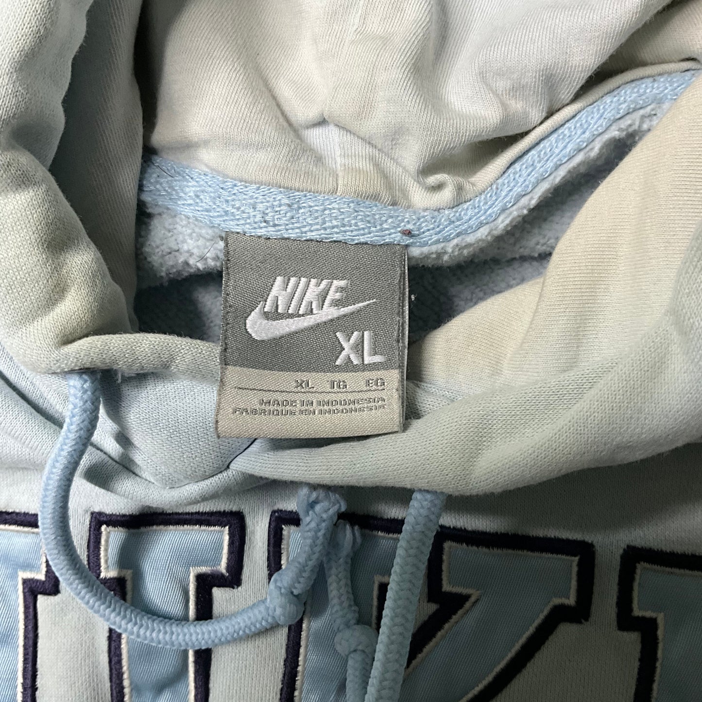 2000s Baby Blue Nike Hoodie (XL)