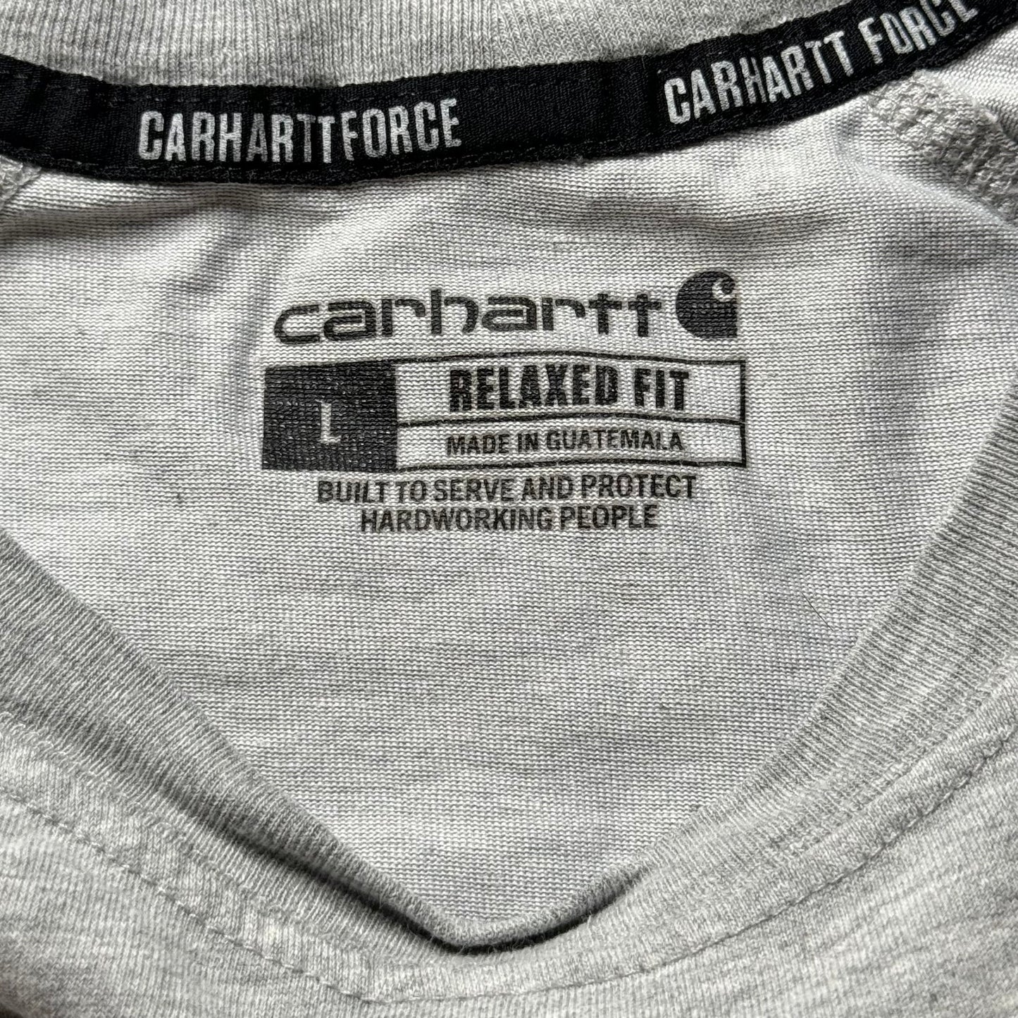Grey Carhartt Relaxed Fit Tee - L