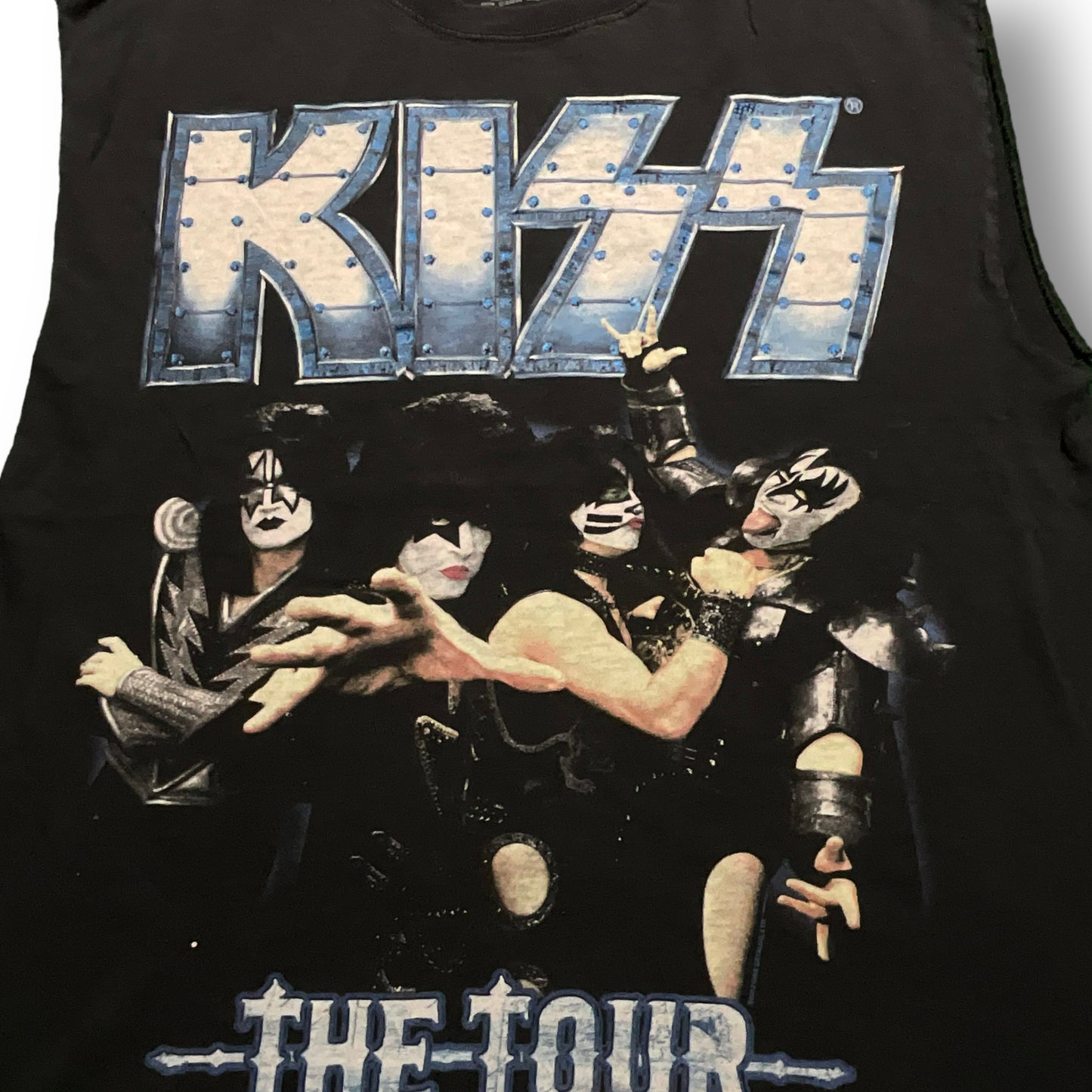 2012 KISS The Tour Cut-Off Tee (L)