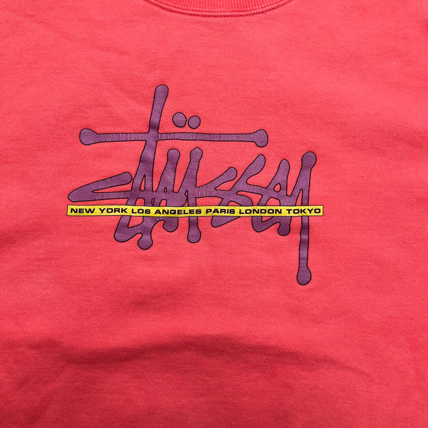 00s Stussy Streetwear Crewneck - L