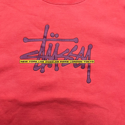 00s Stussy Streetwear Crewneck - L