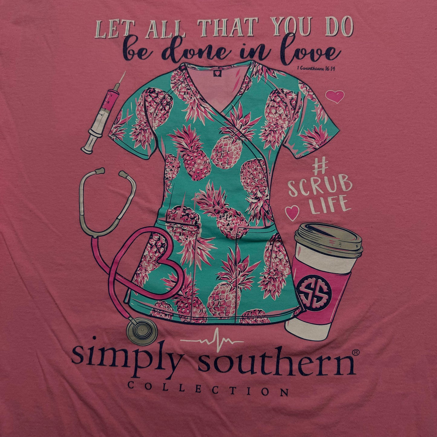 Simply Southern Nurse Tee - XL