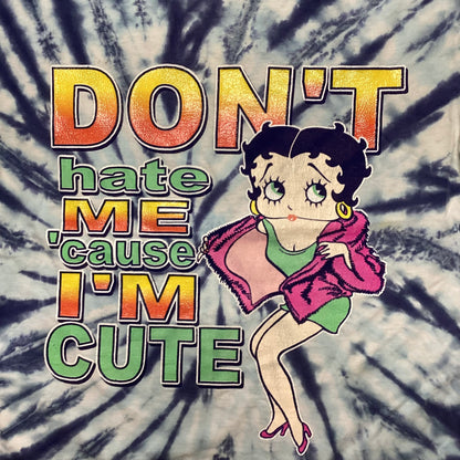 Betty Bop Tie Dye Tee - M