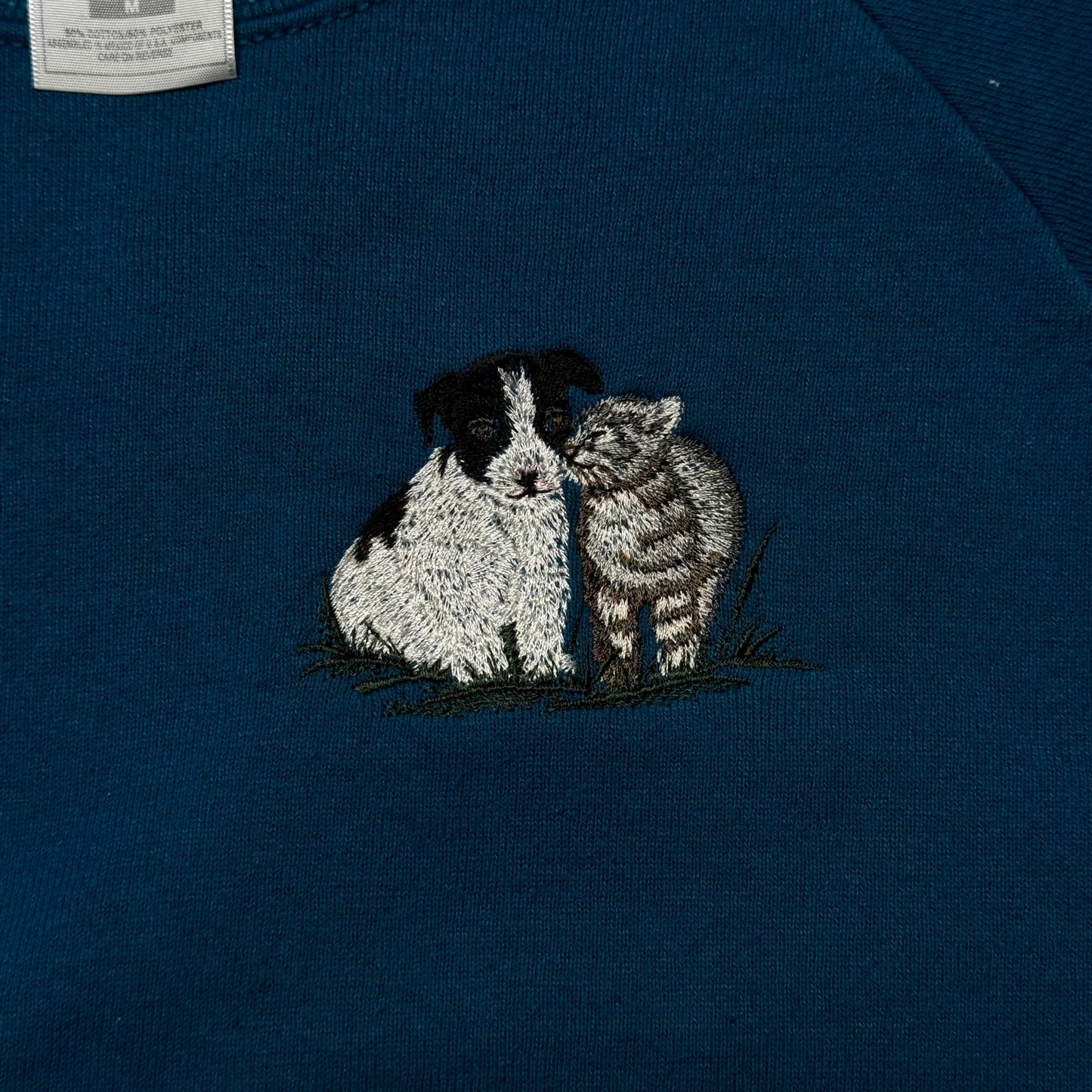 00s Cat & Dog Crewneck - M