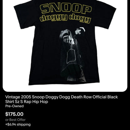 ‘05 Snoop Doggy Tee (XL)