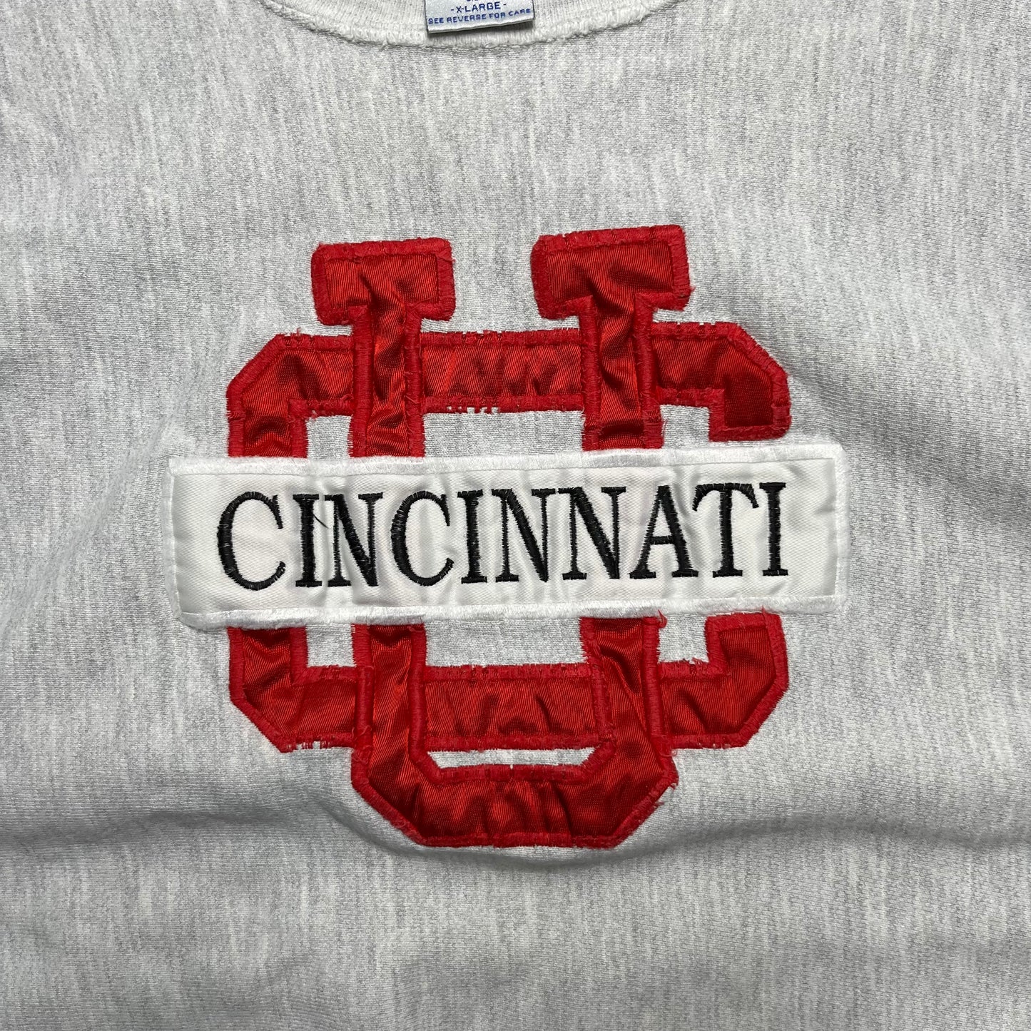 90s University Of Cincinnati Crewneck - XL