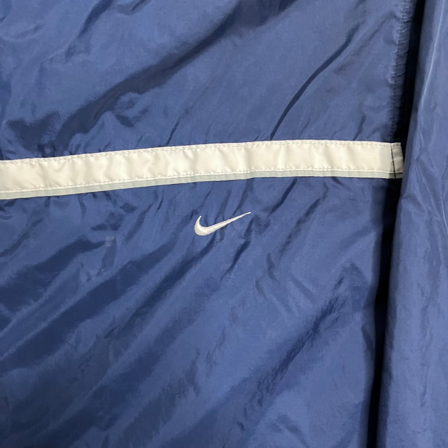 00s Navy Nike Windbreaker Jacket (2XL)