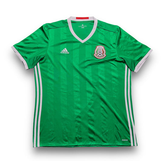 ‘16 Mexico Soccer Green Jersey - XL