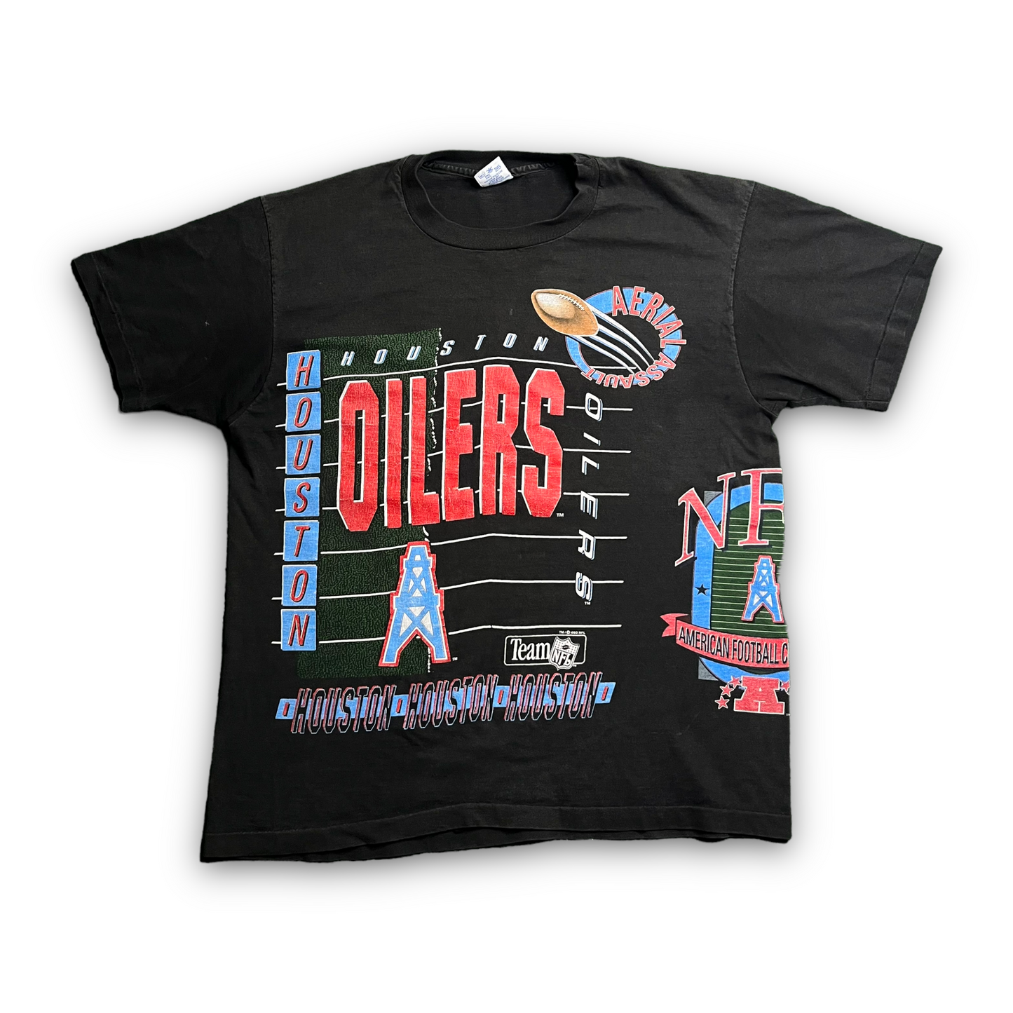 1992 Houston Oilers Tee (L) Misfitted Vintage