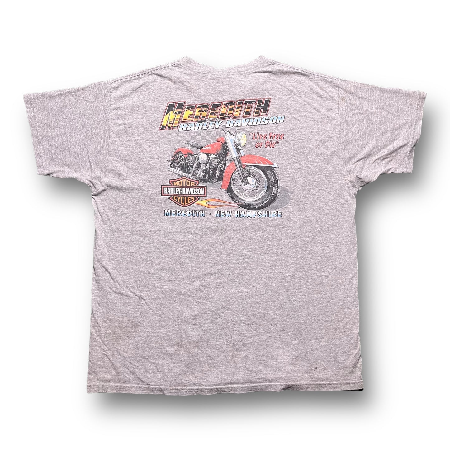 00s Meredith Harley Davidson Tee - 2XL