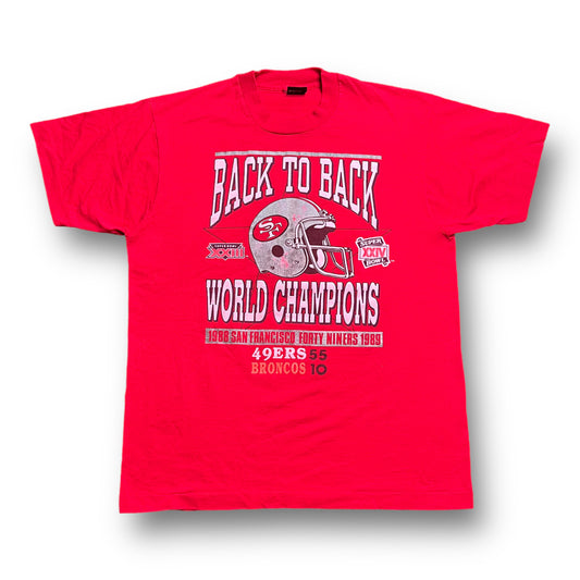 1989 49ers SuperBowl Tee (XL)