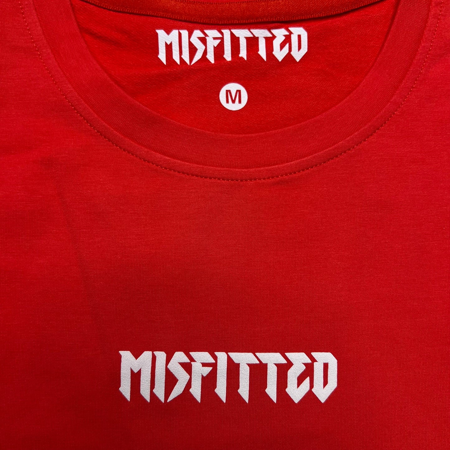 Misfitted Apparel Tee - Bright Red