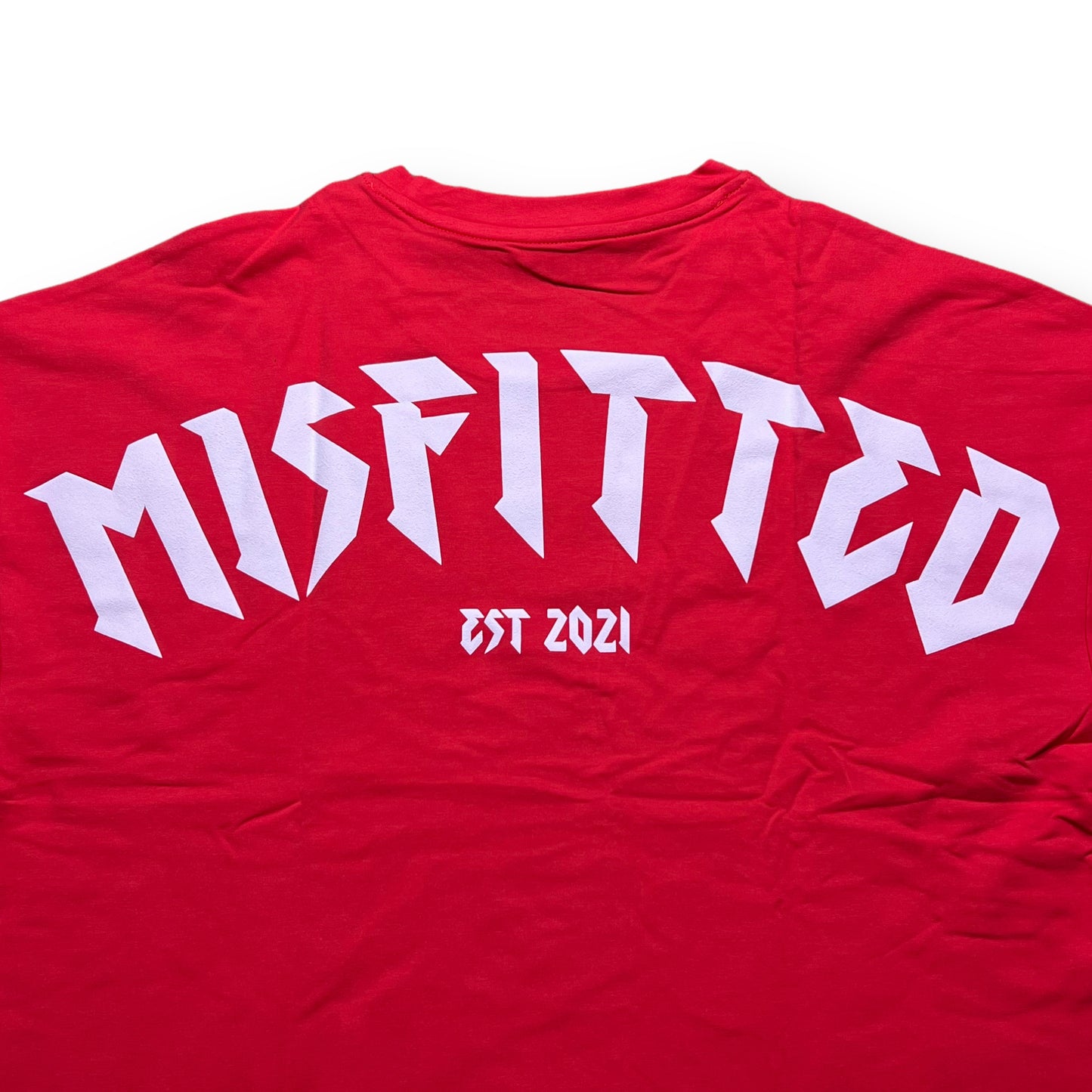 Misfitted Apparel Tee - Bright Red