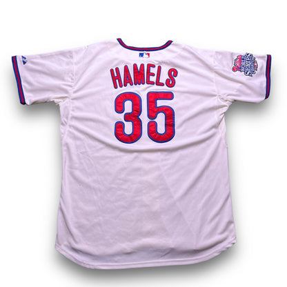 ‘08 Phillies Hamels World Series Jersey - XL