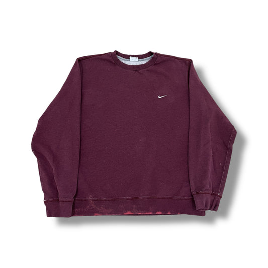 Burgundy Nike Crewneck - XL