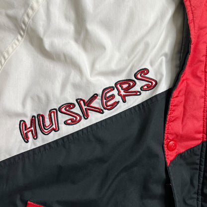 90s Nebraska Cornhuskers Puffer Jacket (XL)