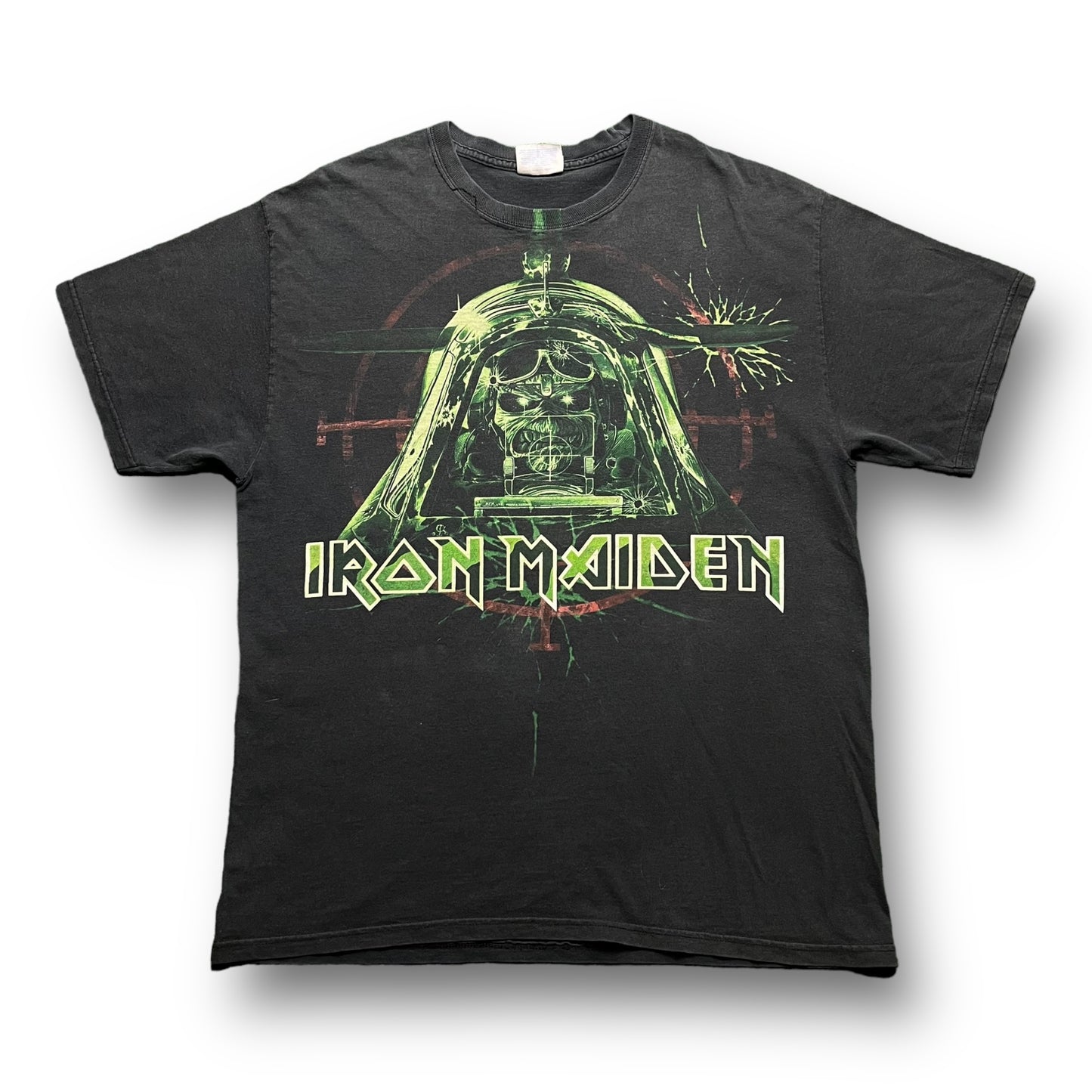 ‘08 Iron Maiden Kamikaze Pilot Tee - L