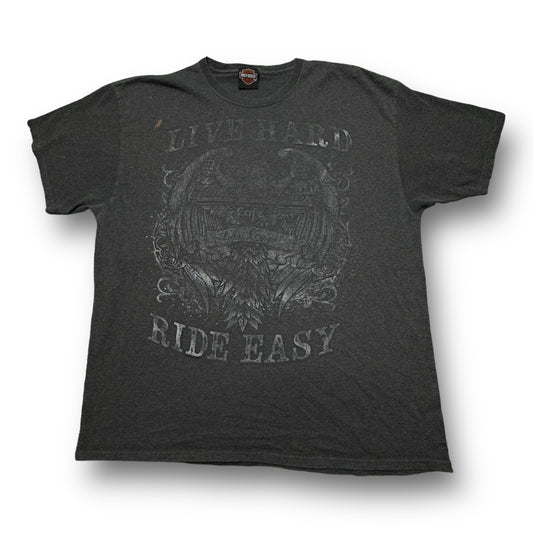 Faded Ride Easy Harley Davidson Tee - L