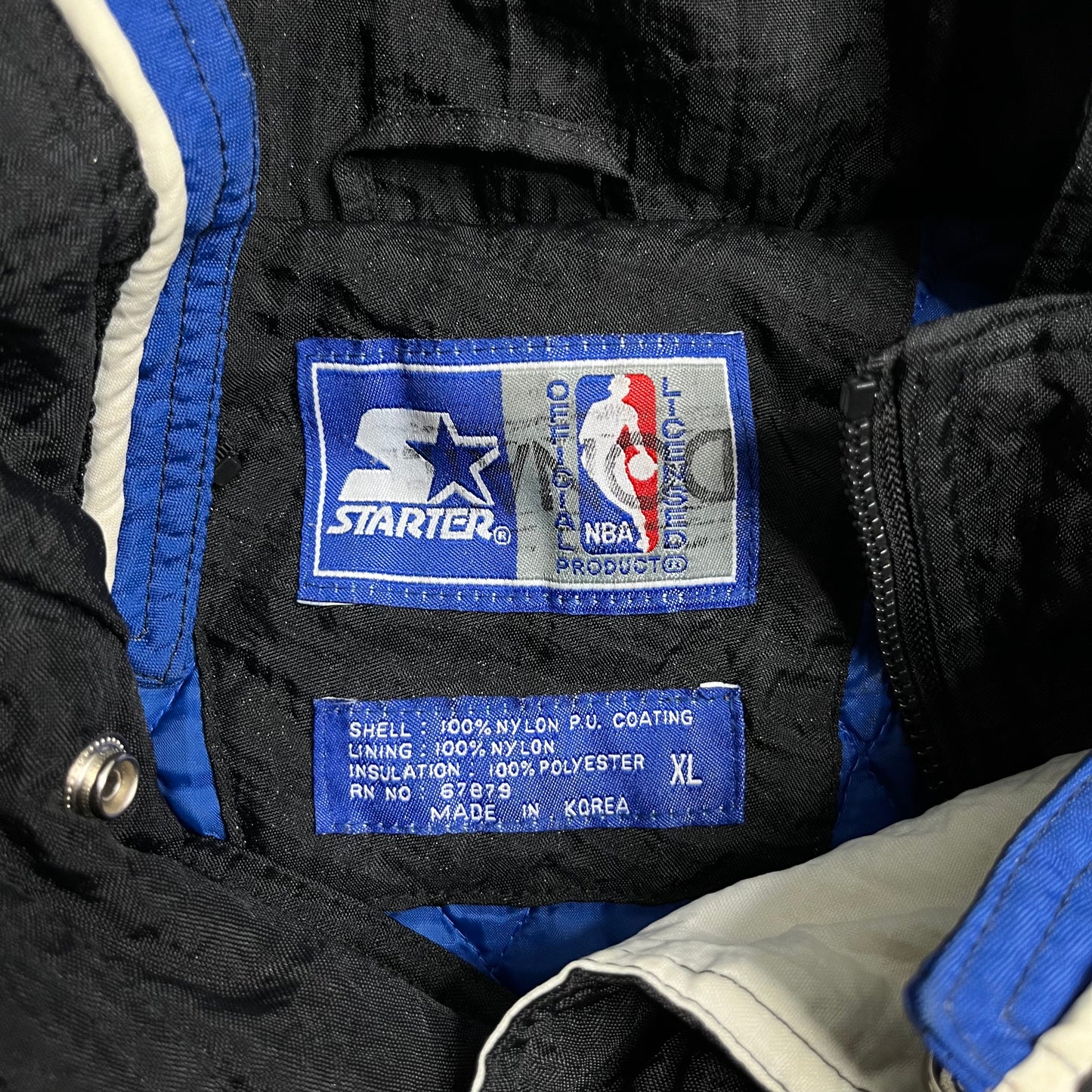 90s Orlando Magic Puffer Jacket (XL)