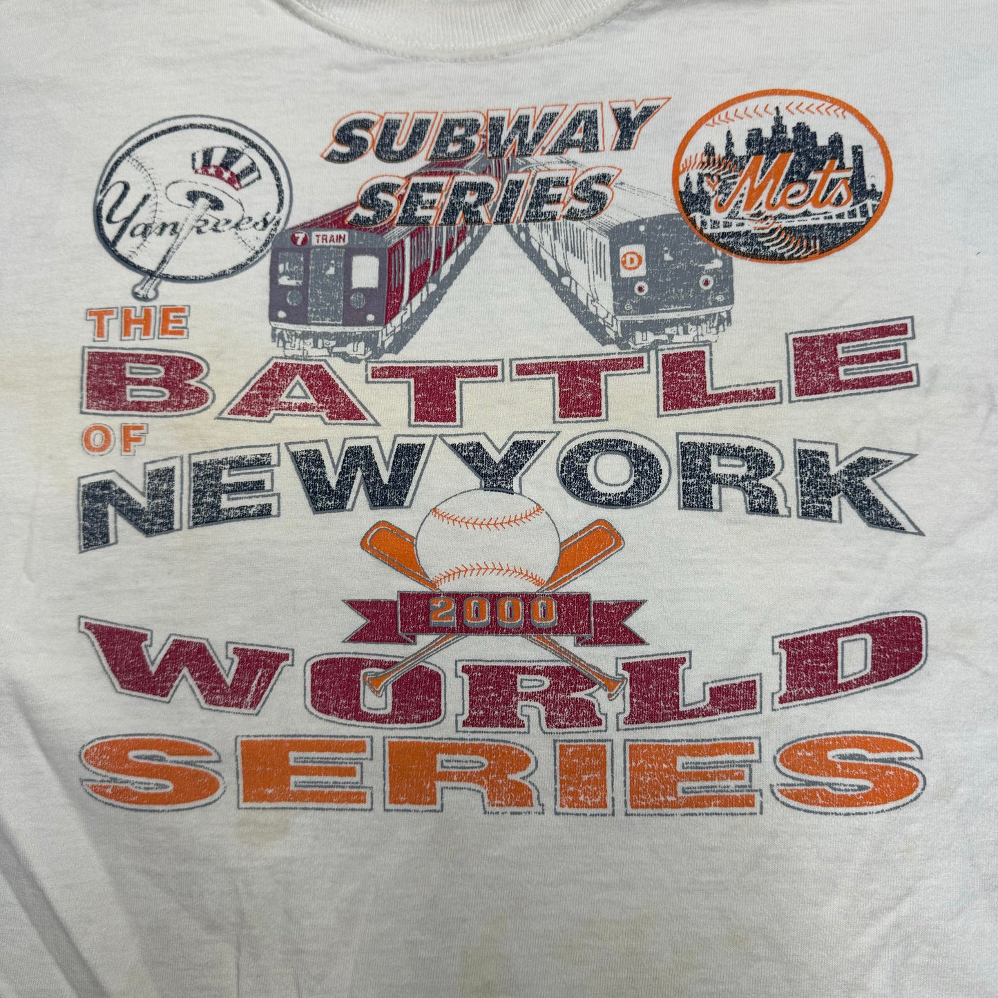 ‘00 Yankees VS Mets WS Tee - S