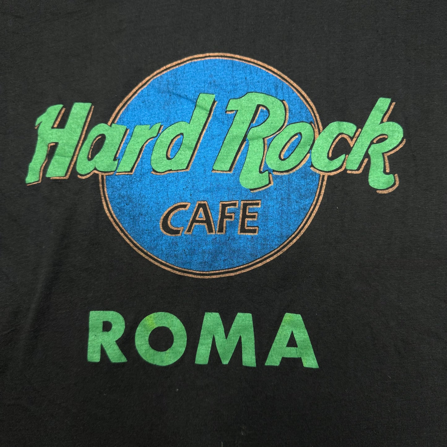 90s Hard Rock Cafe Roma Tee - M