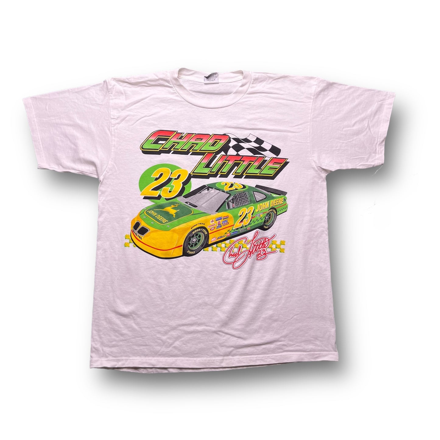 90s Chad Little John Deere Racing Tee - XL