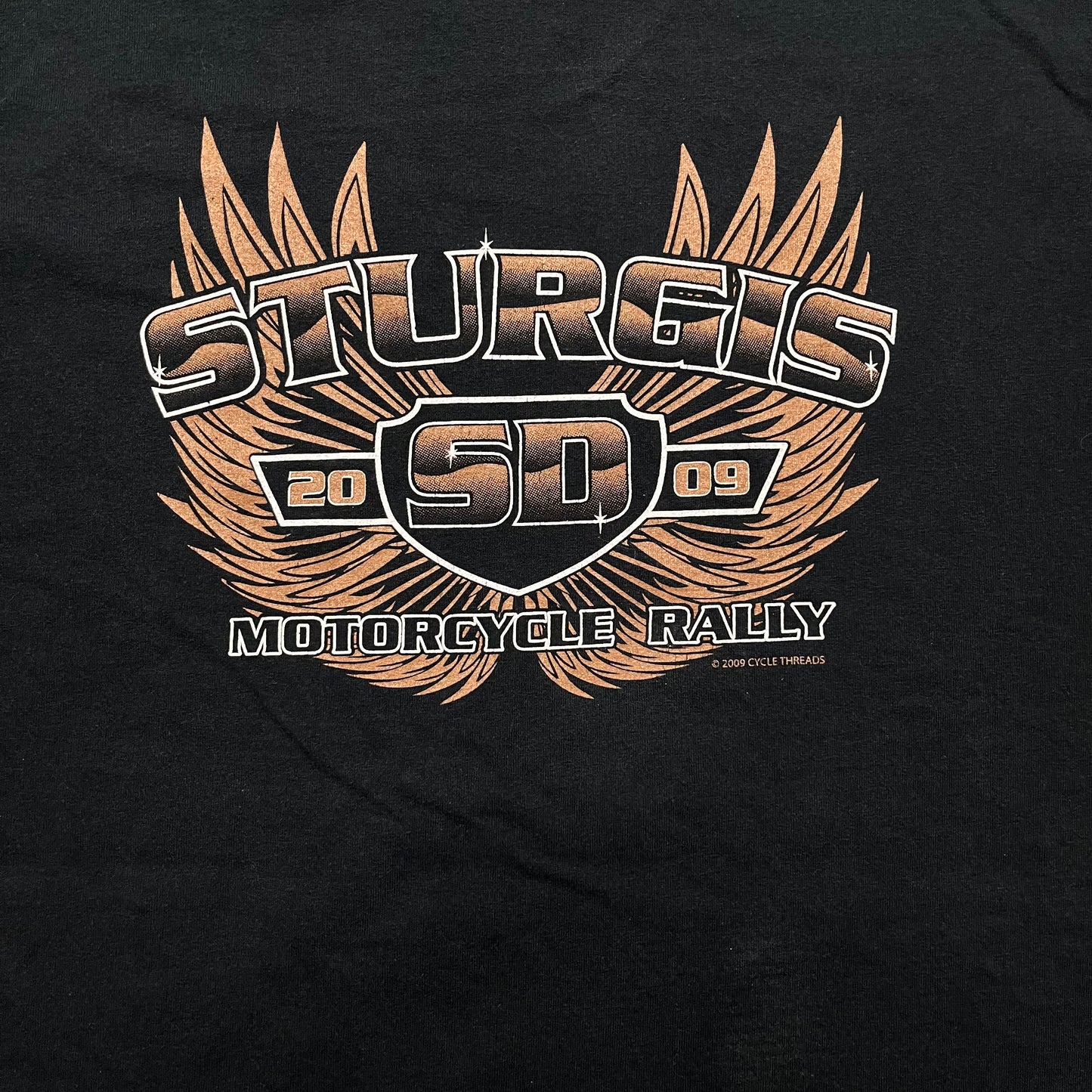 ‘09 Sturgis Motorcycle Bike Rally Tee - XL