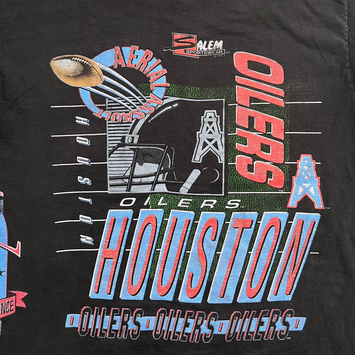1992 Houston Oilers Tee (L) Misfitted Vintage