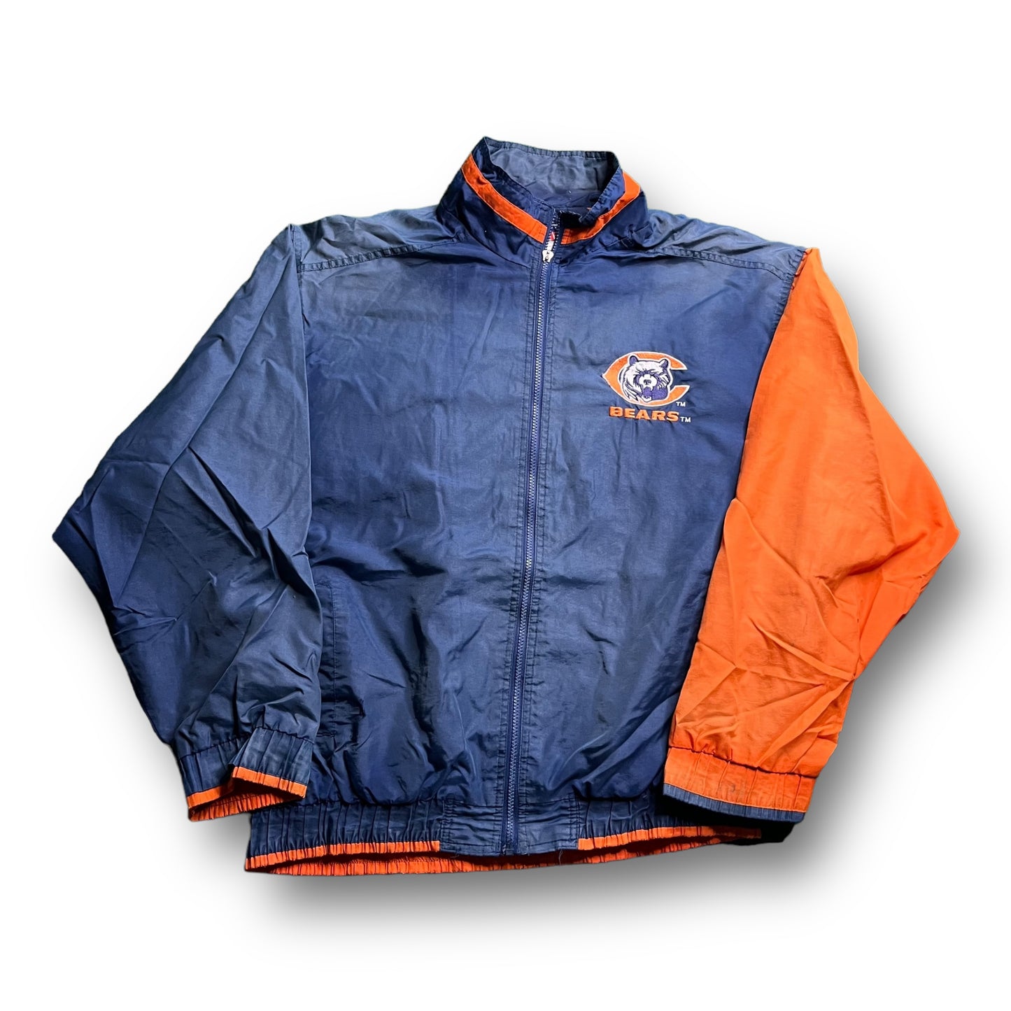 90s Chicago Bears Windbreaker - L