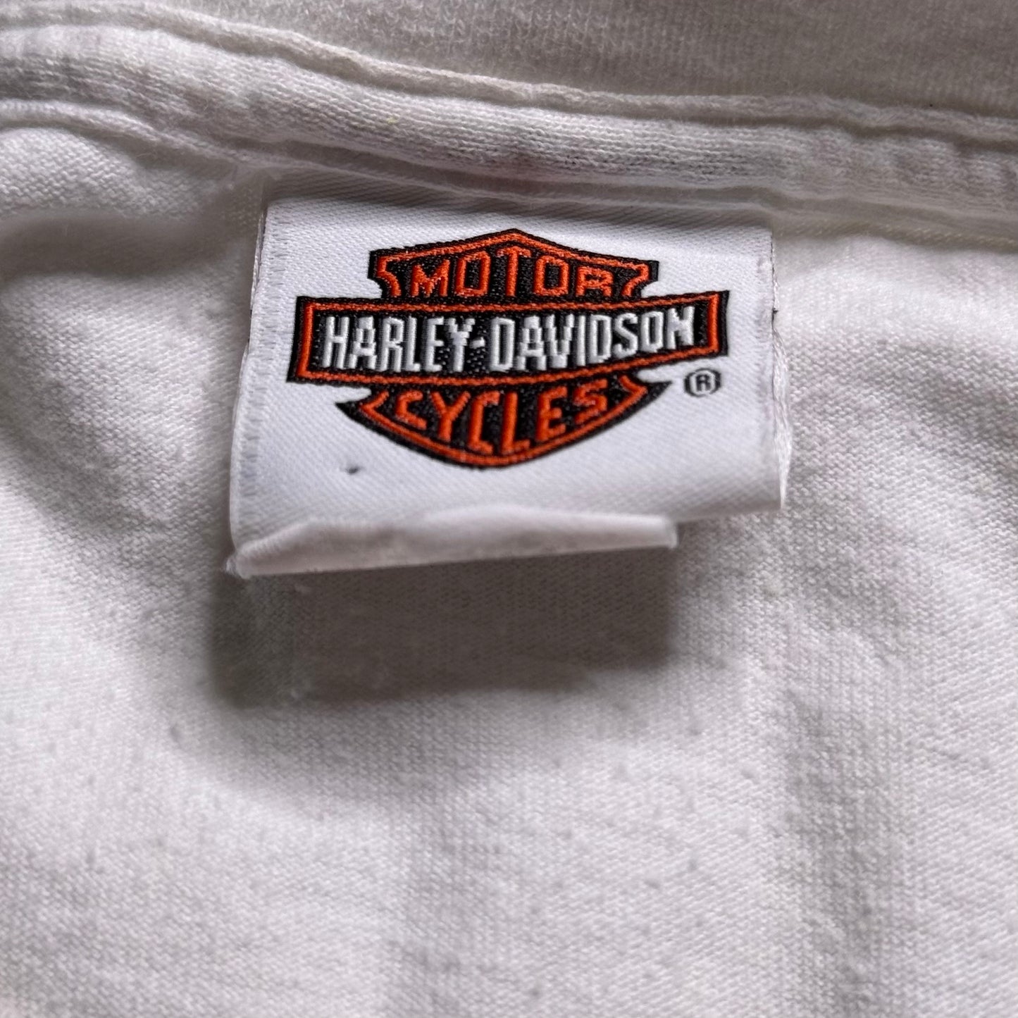 ‘12 HallsHarley Davidson Cut-Off Tee -XL