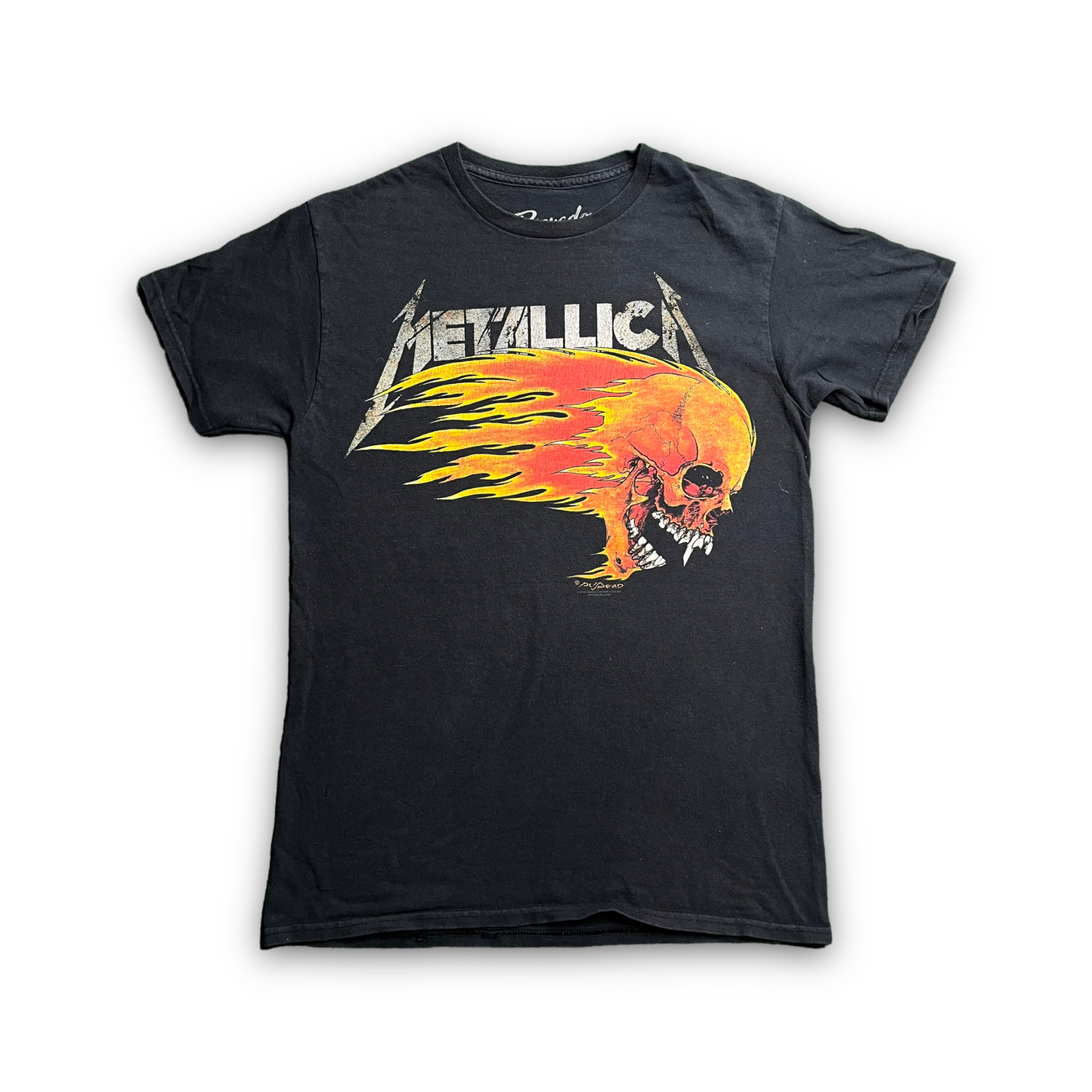 ‘18 Metallica Fire Skull Tee - S