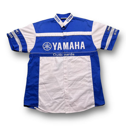 00s Yamaha Motor Racing Button Up - M