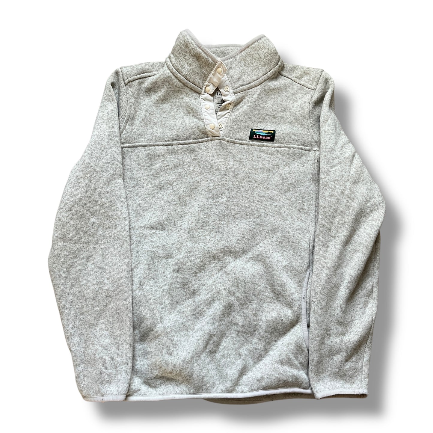 LL Bean Grey Crewneck - M