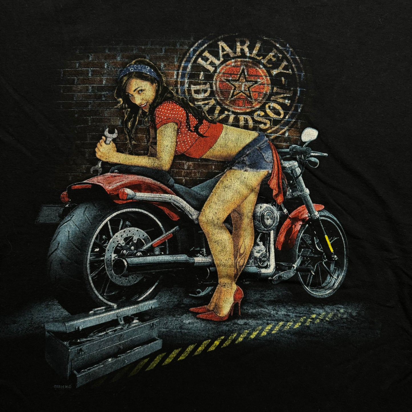 00s Buffalo Harley Davidson Tee - XL