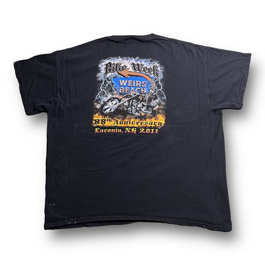 ‘11 Bike Week Laconia Tee - 2XL