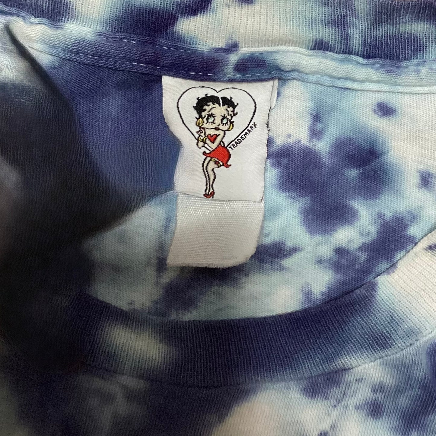 Betty Bop Tie Dye Tee - M