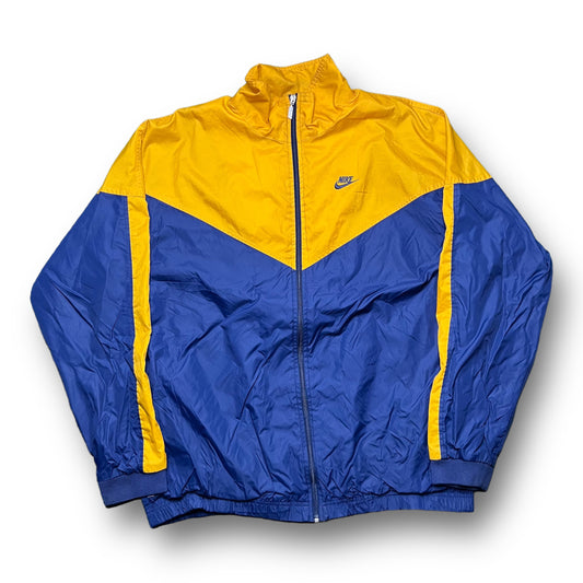 00s Yellow/Blue Nike Windbreaker - XL