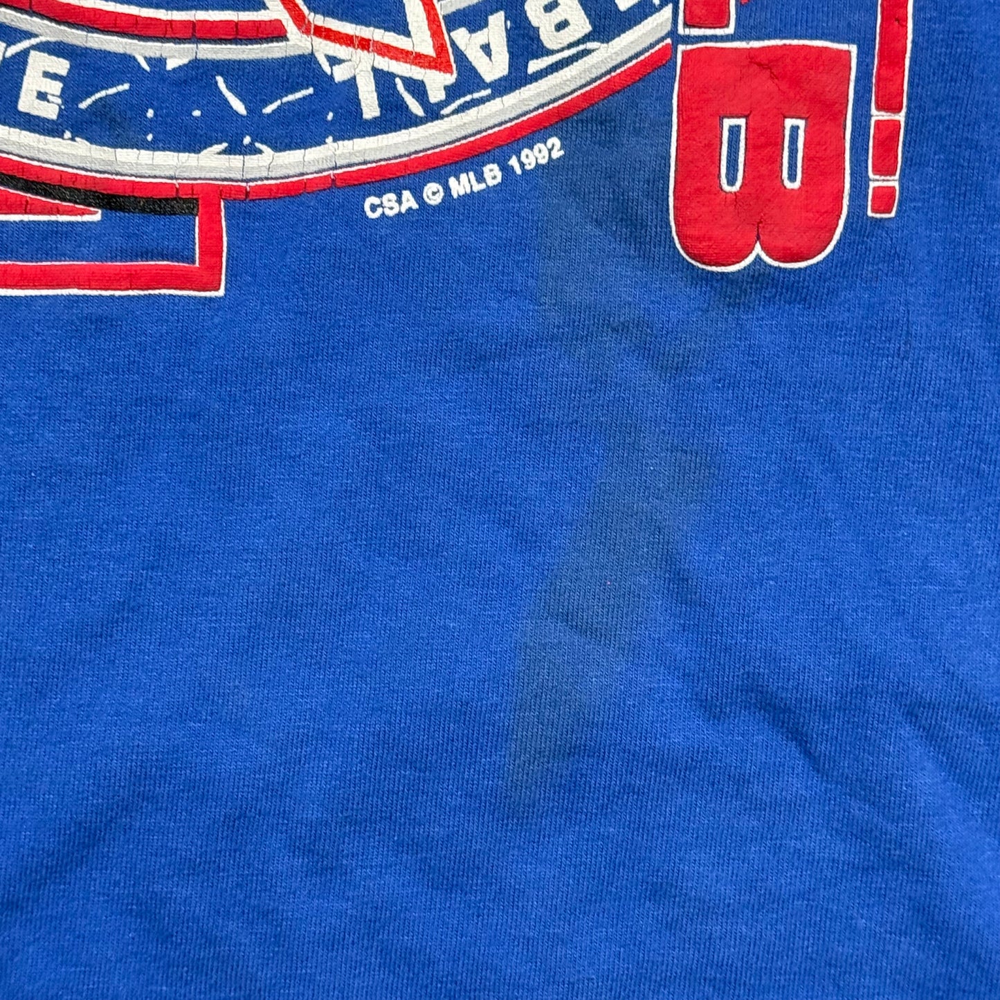 1992 Texas Rangers MLB Tee - YL